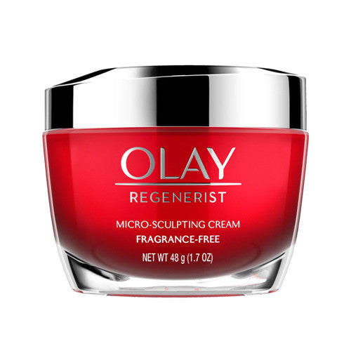 Olay Regenerist Micro Sculpting Cream, Fragrance Free, 1.7 Oz